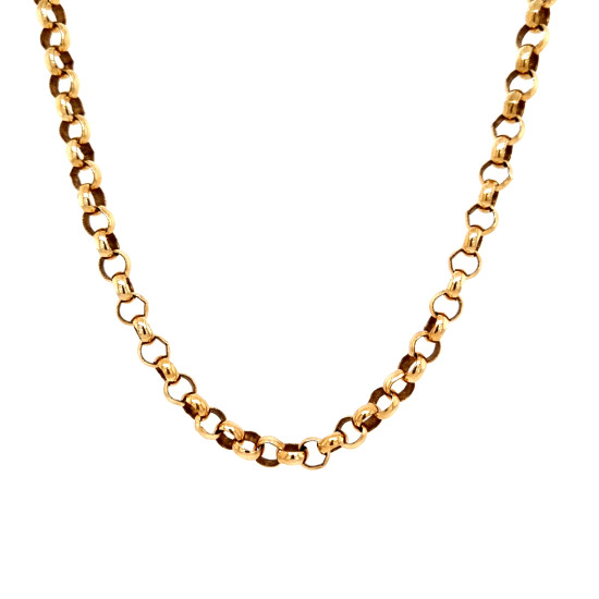 Second hand 9ct hot sale gold belcher chains